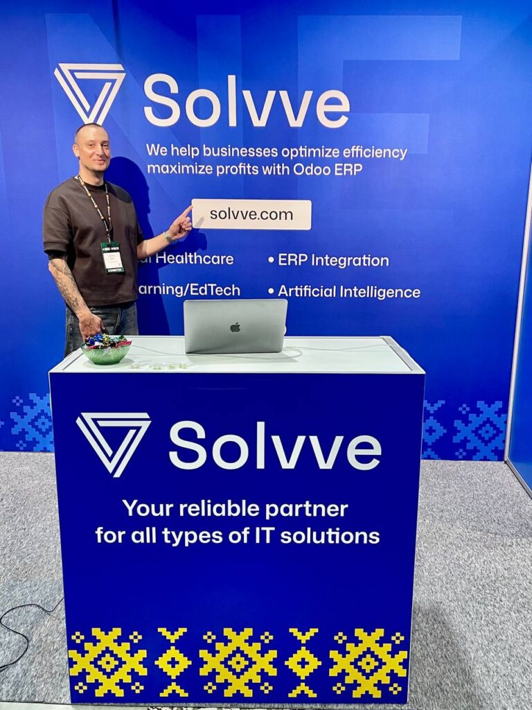 Стенд компанії Solvve на Oslo Tech Show 2025