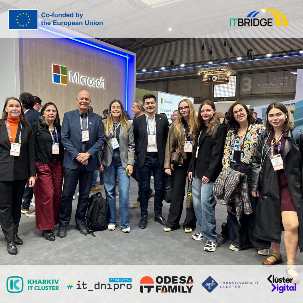 Делегація ITBridge на Smart City Expo під час зустрічі з технологічними компаніями